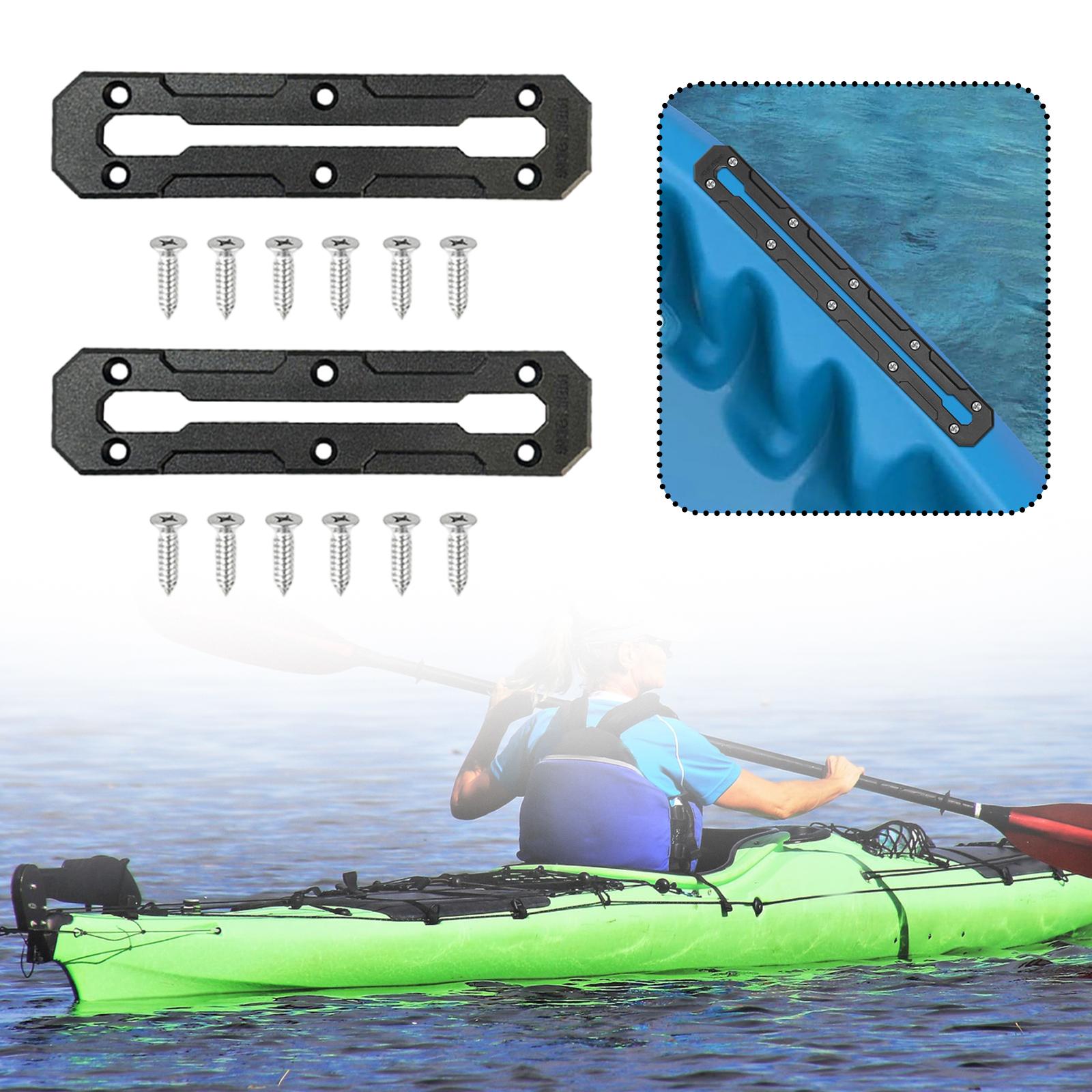 2 Pieces Kayak Track Rail Trac - Fishing Kayak Anchor review and price