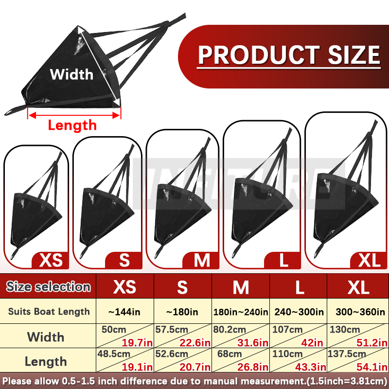 18-53'' Sea Drogue Anchor Floa - Fishing Kayak Anchor review and price