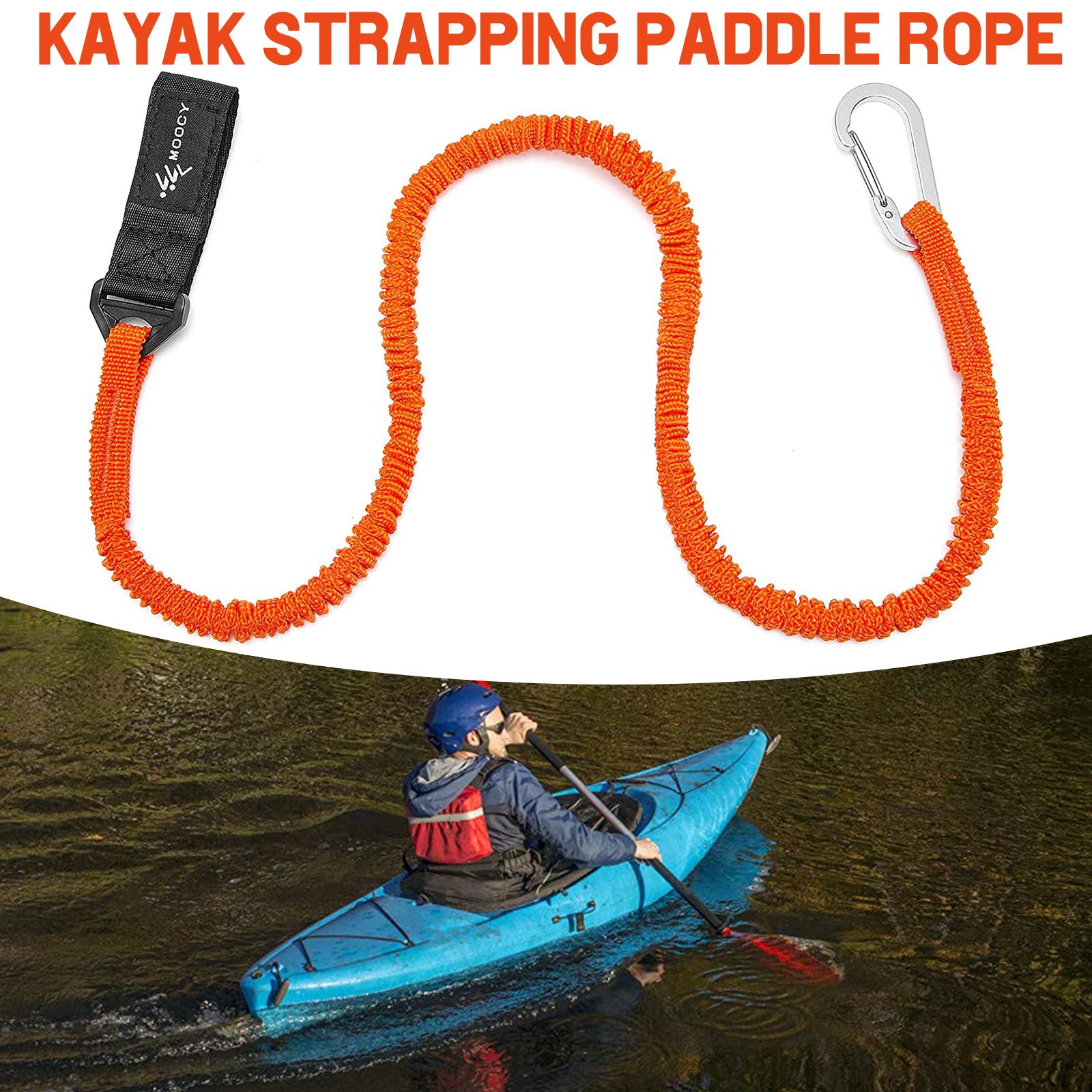 Adjustable Elastic Kayak Paddl - Fishing Kayak Paddle Leash review and price