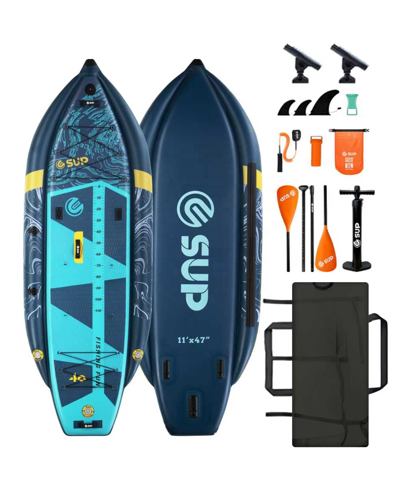 Inflatable Fishing Kayak with  - Fishing Kayak Pedal Drive review and price