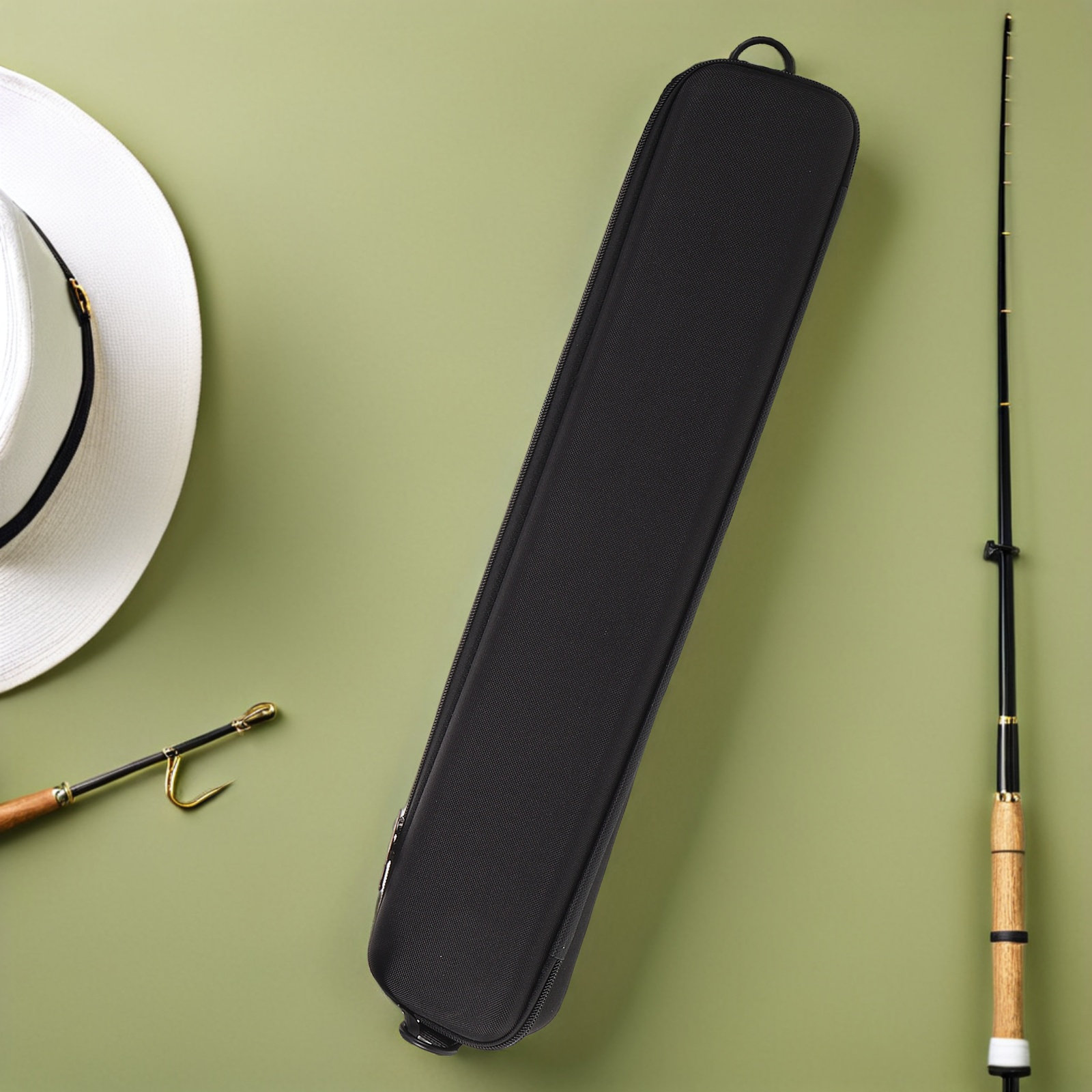 Hard Shell Fishing Rod Case Wa - Fishing Kayak Storage Bag review and price