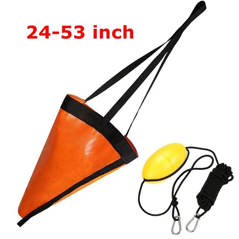 24/32/42/53'' Sea Drogue Ancho - Fishing Kayak Anchor review and price