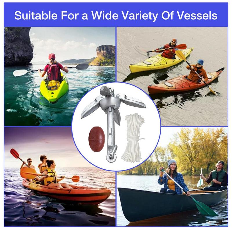 Canoe Anchoring Compact Kayak  - Fishing Kayak Anchor review and price