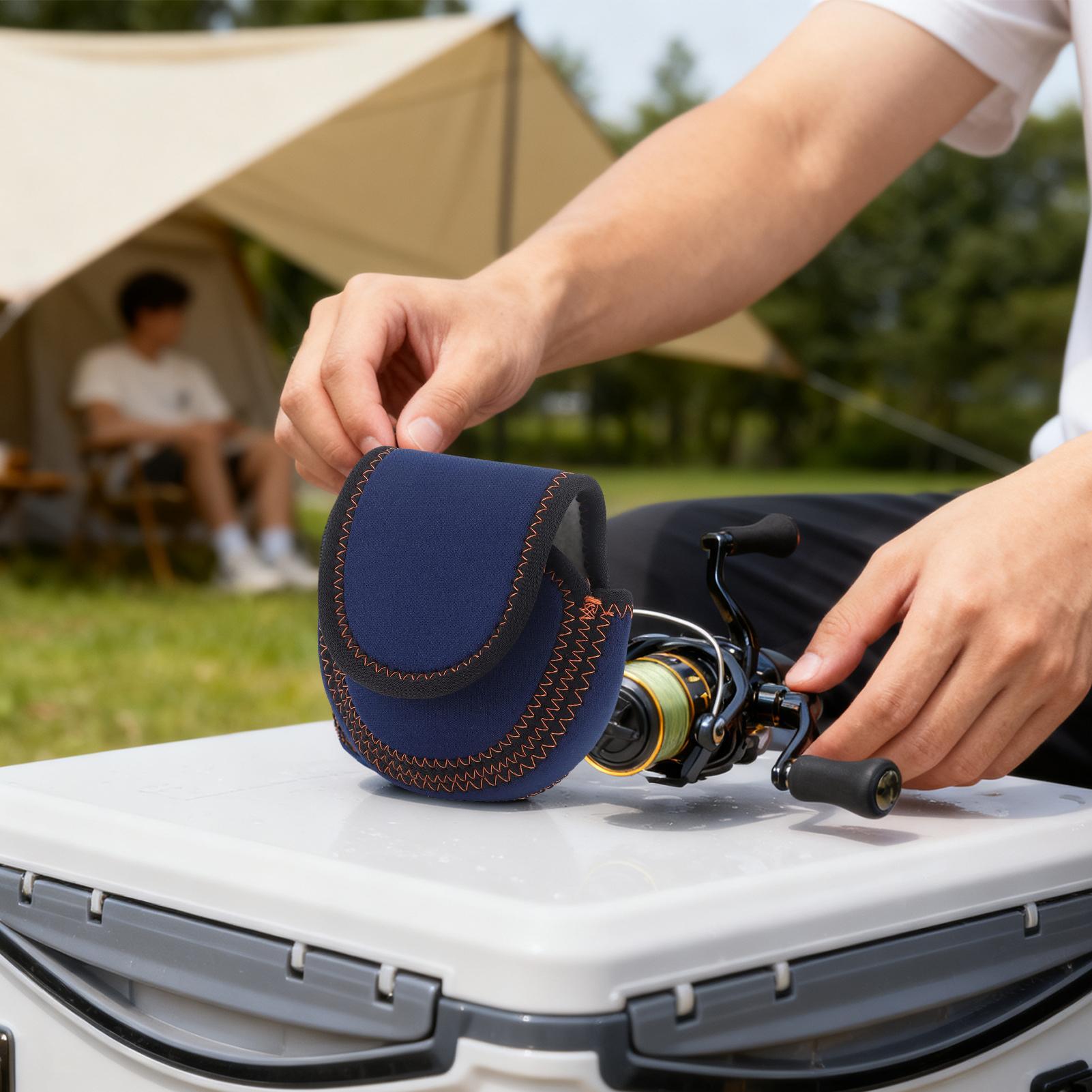 Neoprene Fishing Reel Case Pro - Fishing Kayak Storage Bag review and price