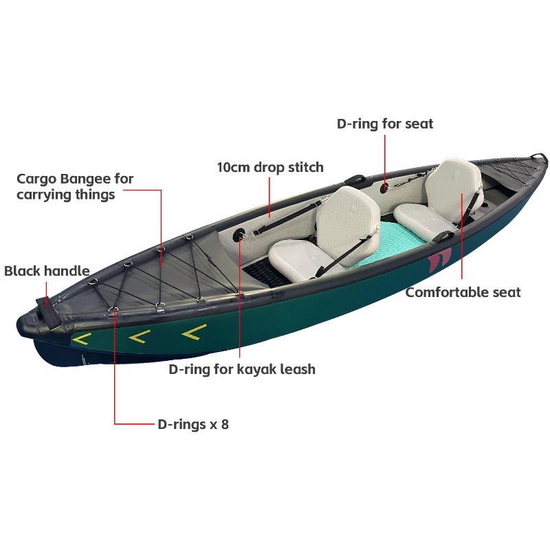 New Design 4.2m Portable Infla - Fishing Kayak Inflatable review and price