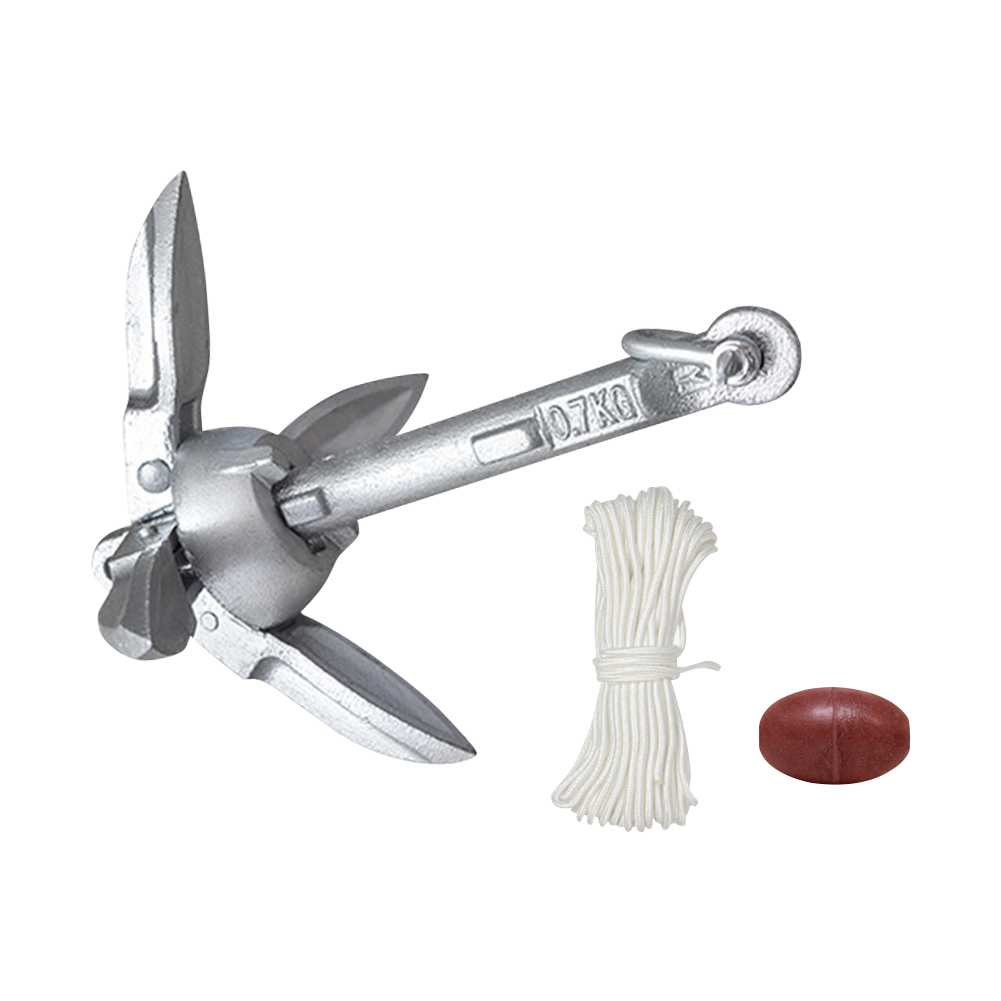 0.7/1.5KG Boat Anchor with 65f - Fishing Kayak Anchor review and price