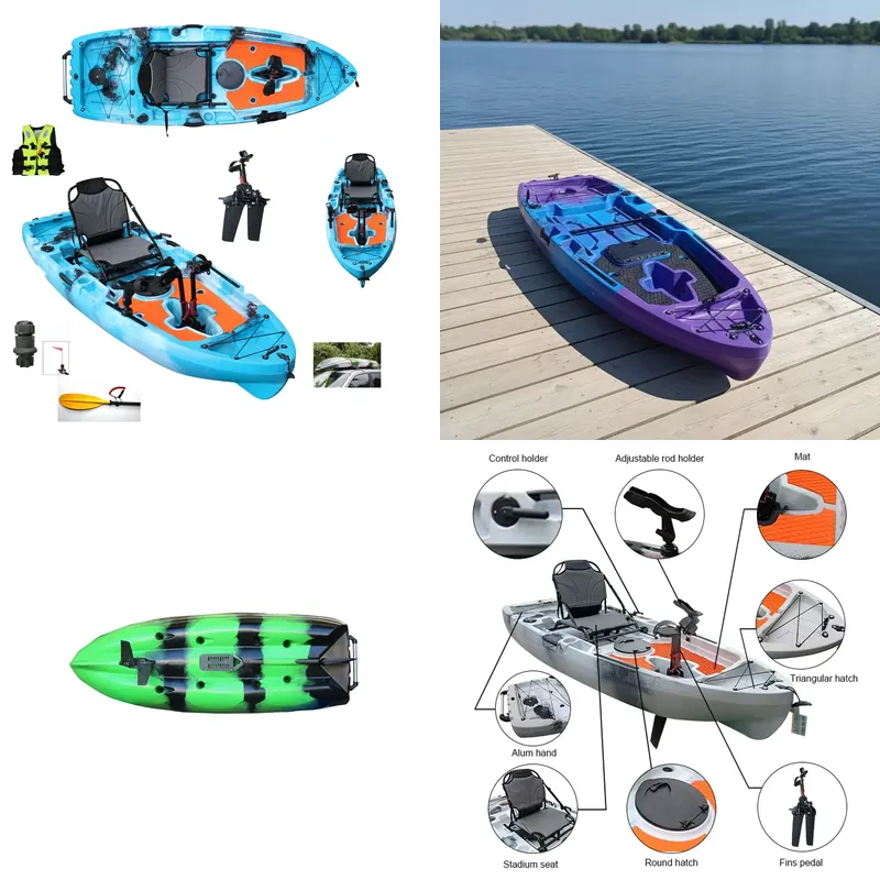 Vicking Ocean Single Sit-On-To - Fishing Kayak Pedal Drive review and price